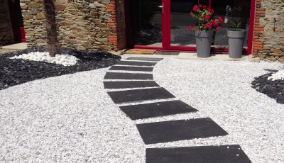 Marche margelle Ardoise