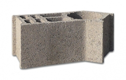 Bloc d'angle à 135°